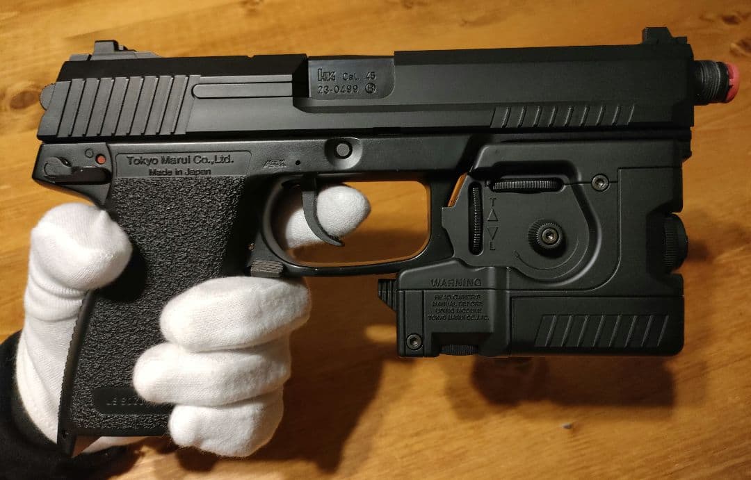 【美品】 東京マルイ SOCOM Mk23 サイレンサー LAM ガスガン