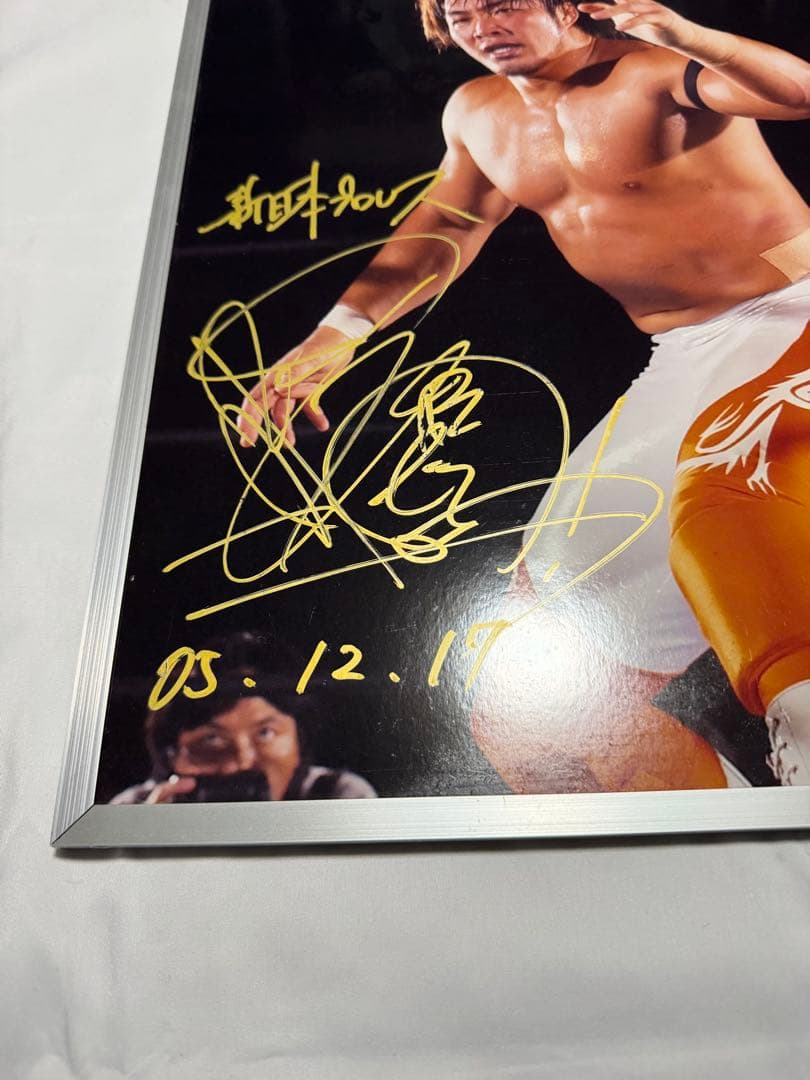 新日本プロレス　棚橋弘至　大パネル　2 週刊プロレス　最終価格