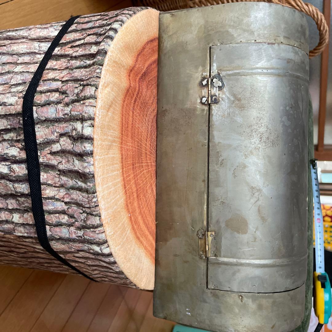 ガーデニング雑貨　ビンテージ　アンティーク物入れ