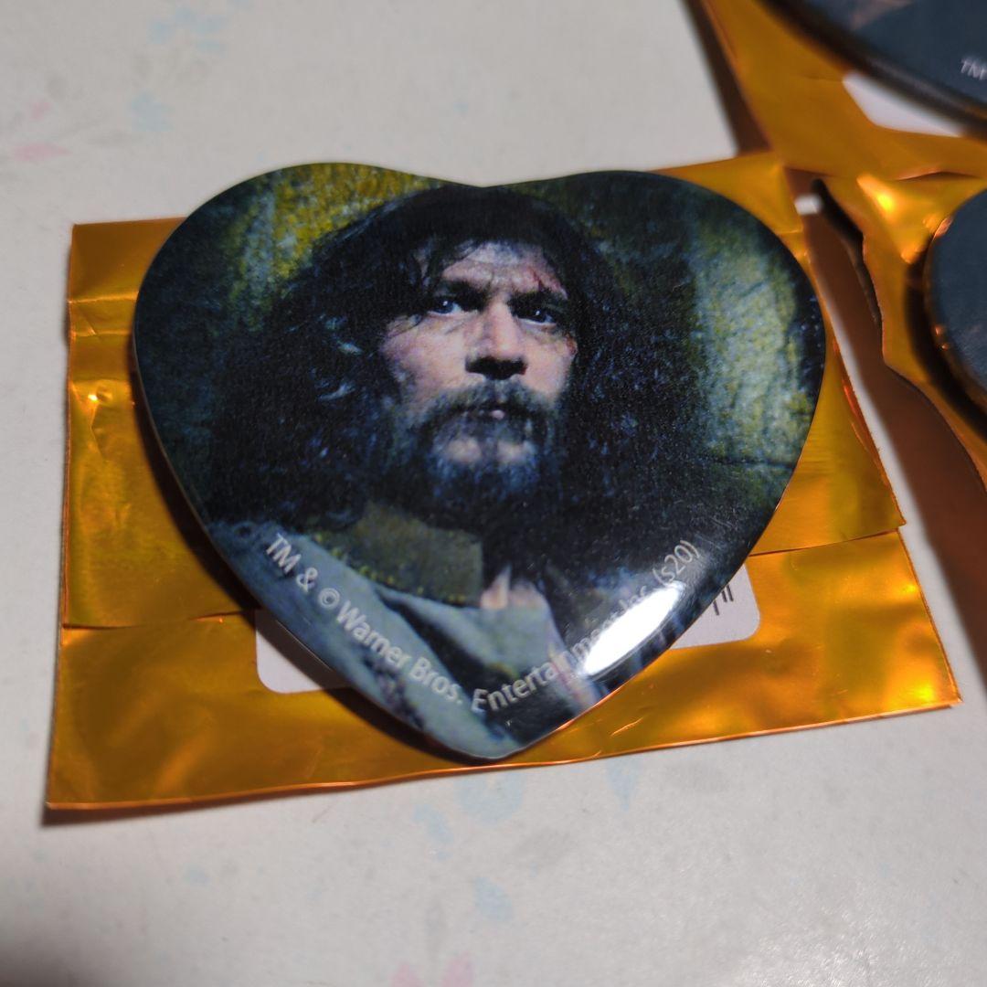 ハリーポッター　ハート缶バッヂ　親世代