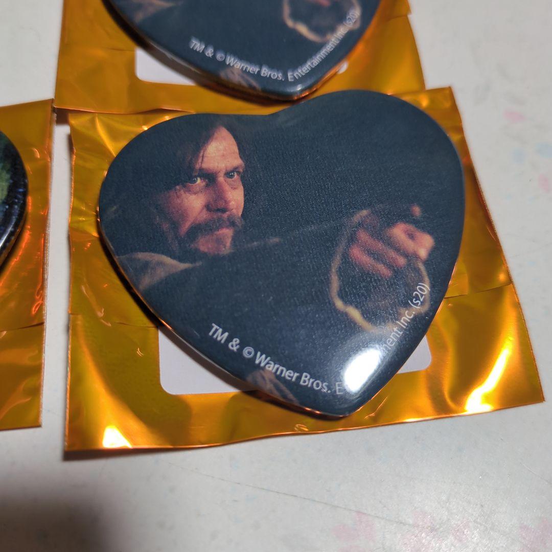 ハリーポッター　ハート缶バッヂ　親世代