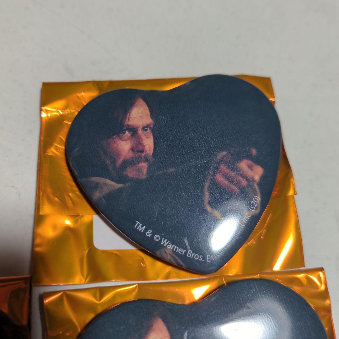 ハリーポッター　ハート缶バッヂ　親世代