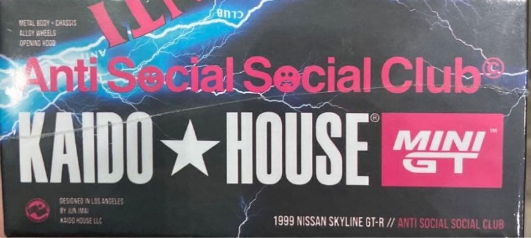 ミニカー KAIDO HOUSE anti Social Club MINIGT