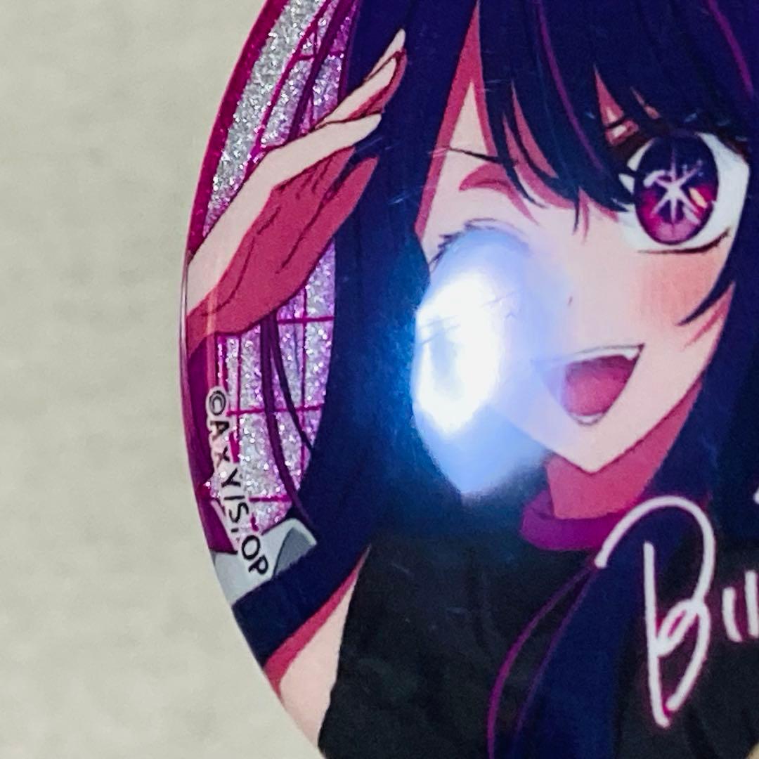 推しの子 推し袋 ドンキ・ホーテ2024 2025 アイ　グリッター&缶バッジ