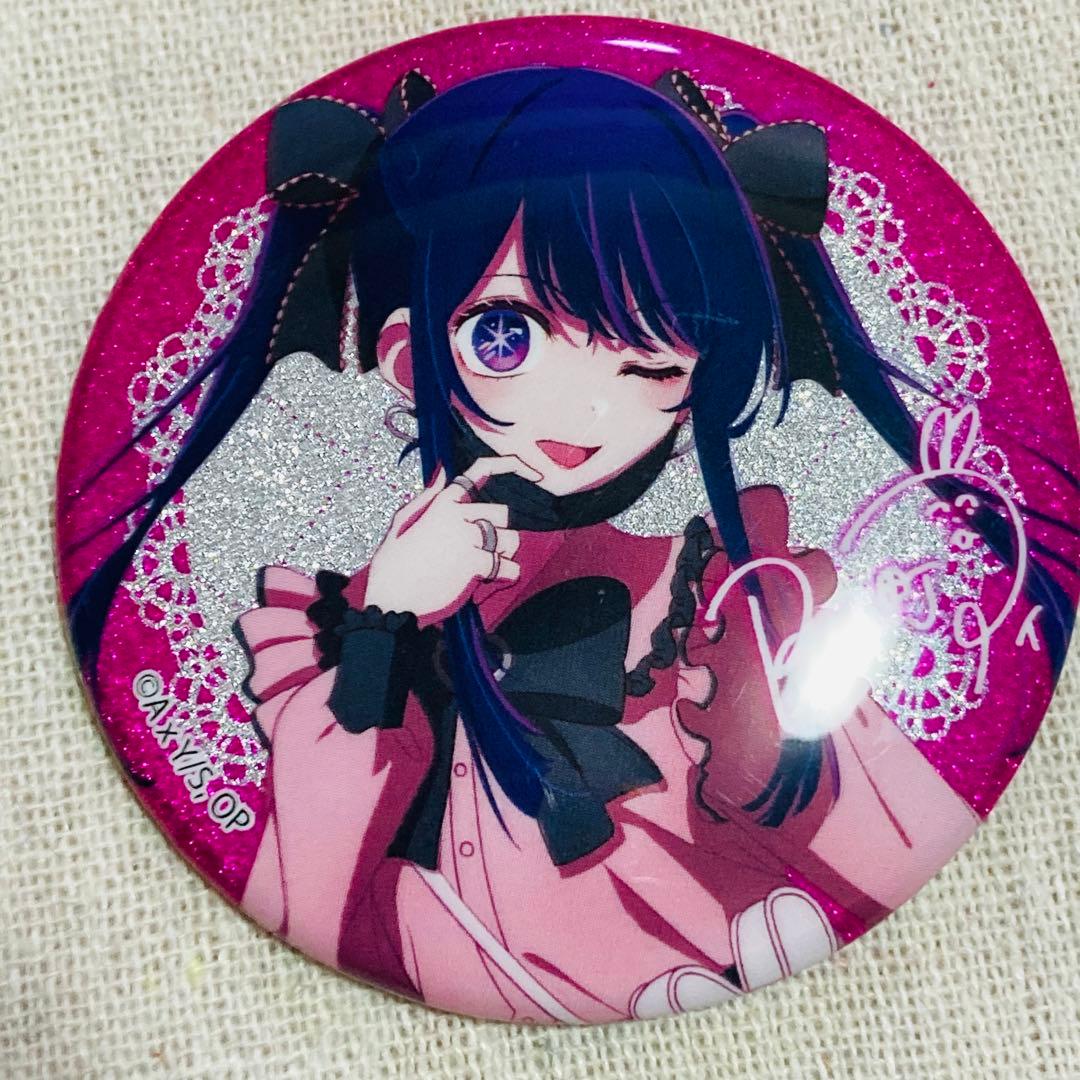 推しの子 推し袋 ドンキ・ホーテ2024 2025 アイ　グリッター&缶バッジ