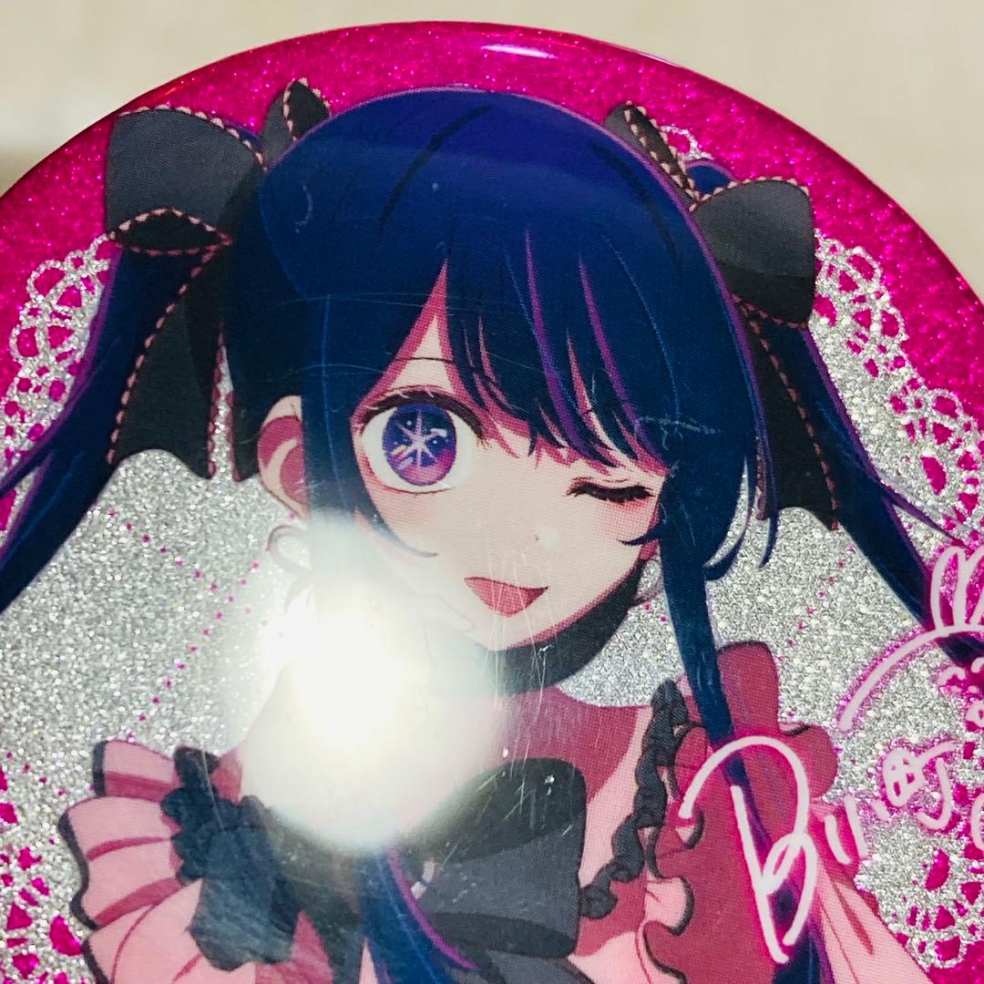 推しの子 推し袋 ドンキ・ホーテ2024 2025 アイ　グリッター&缶バッジ