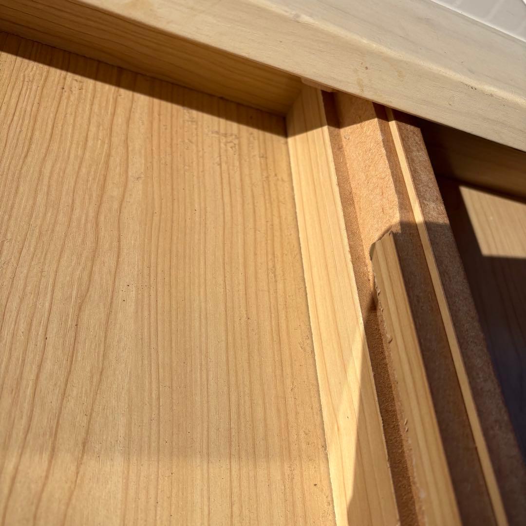 北欧レトロ タイルトップ キッチンワゴン 木製ワゴン キャスター リメイクベース