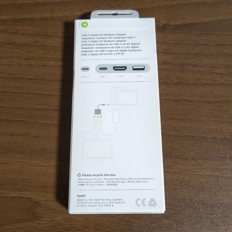 Apple 純正 USB-C Digital AV Multiport アダプタ
