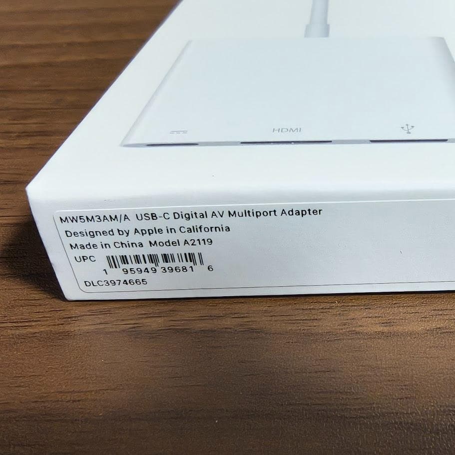 Apple 純正 USB-C Digital AV Multiport アダプタ