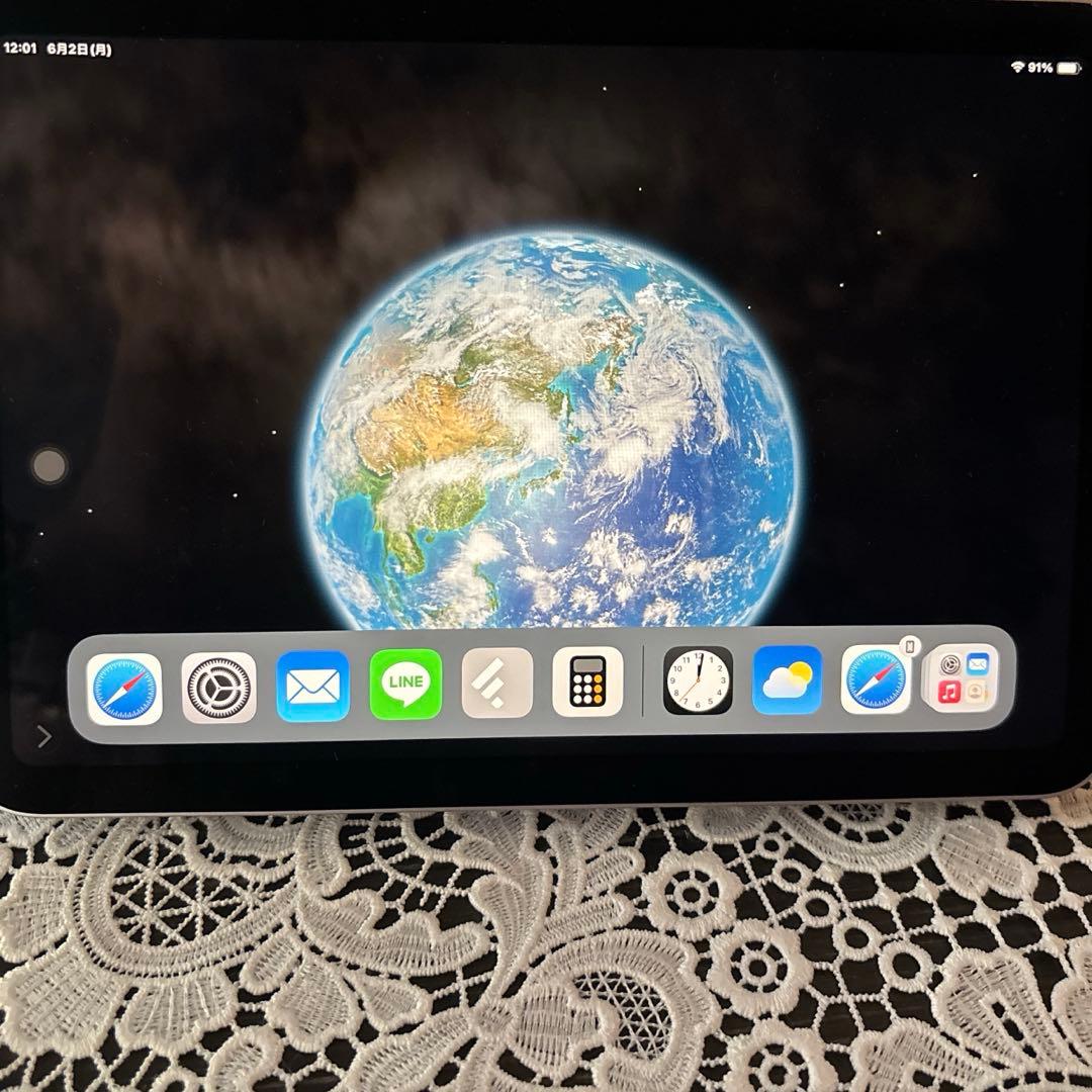 iPad mini128GB紫Smart Folio フラワーオブライフシール付