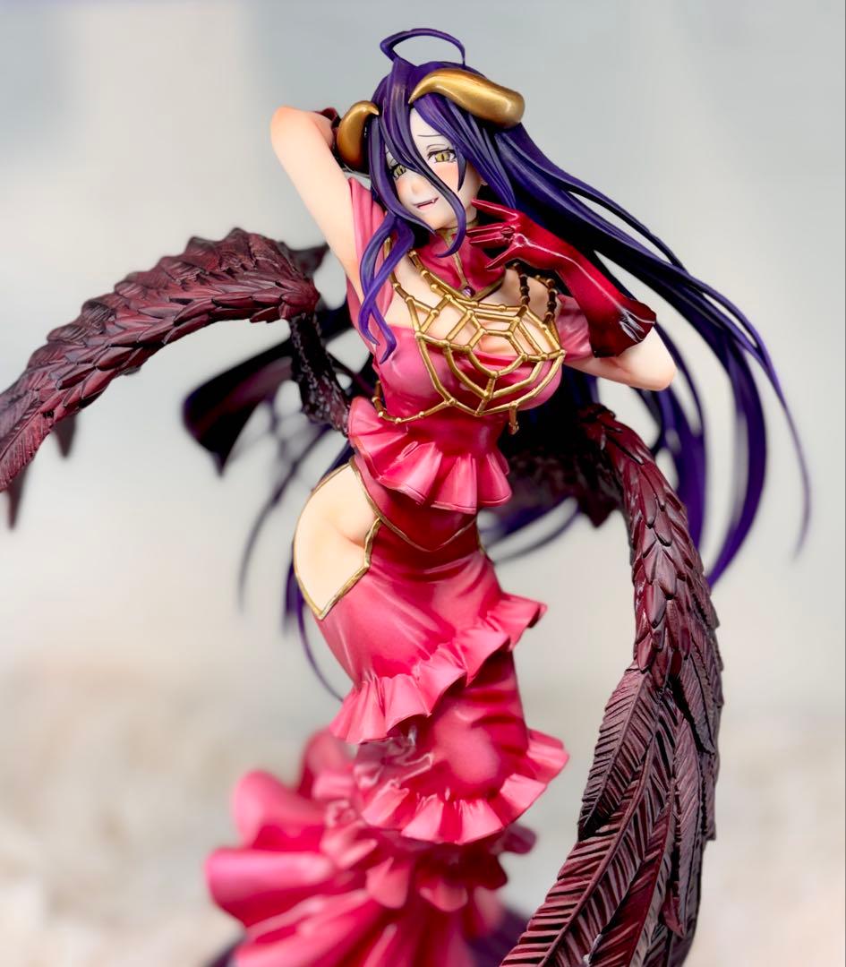 オーバーロード　T-most アルベド フィギュア　リペイント　純白の悪魔ver