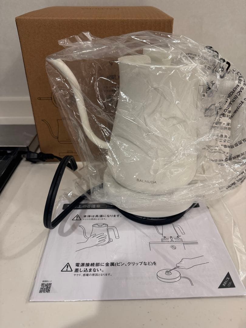 【ほぼ未使用】BALMUDA The Pot Black（K07A-BK）