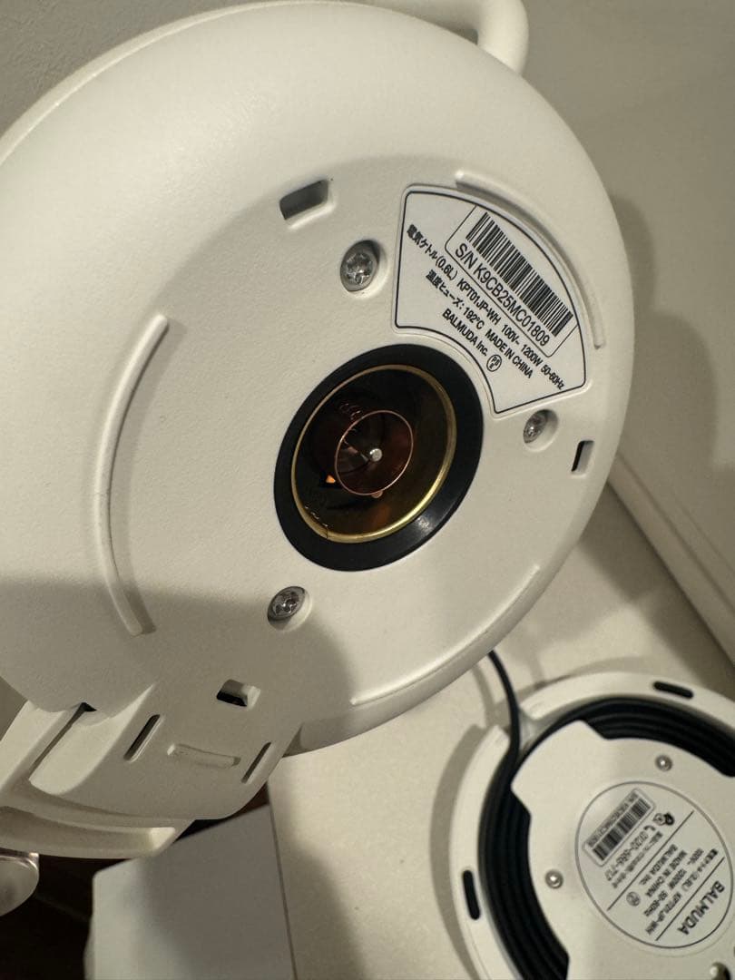 【ほぼ未使用】BALMUDA The Pot Black（K07A-BK）