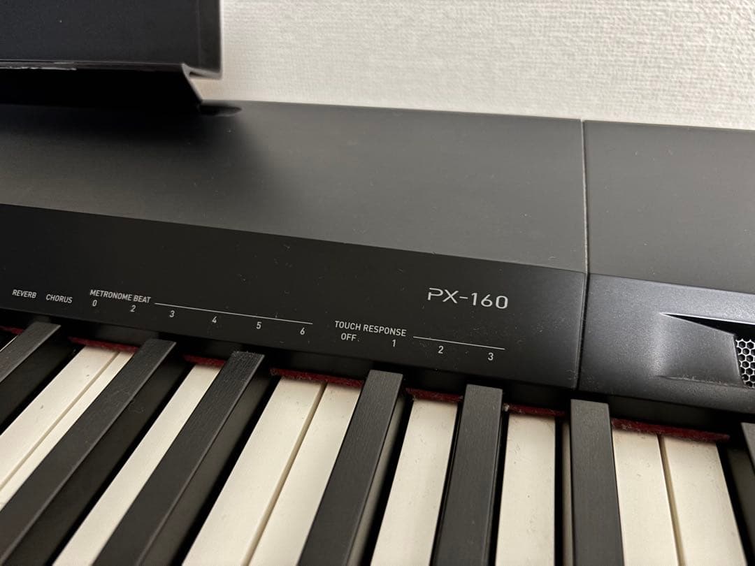 Casio PX-160 電子ピアノ(本体・譜面台・ペダル)