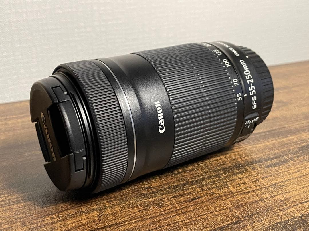 美品作例あり Canon EF-S 55-250mm F4-5.6 IS STM