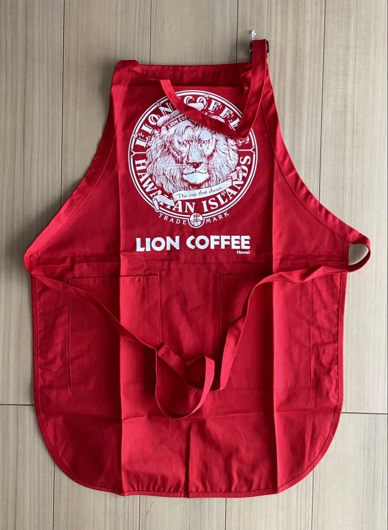 ライオンコーヒー　LION COFFEE　オリジナルエプロン新品
