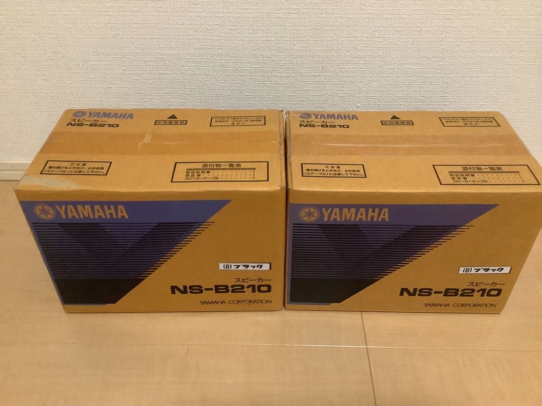 【新品 未使用】YAMAHA NS-B210 スピーカー 2台セット