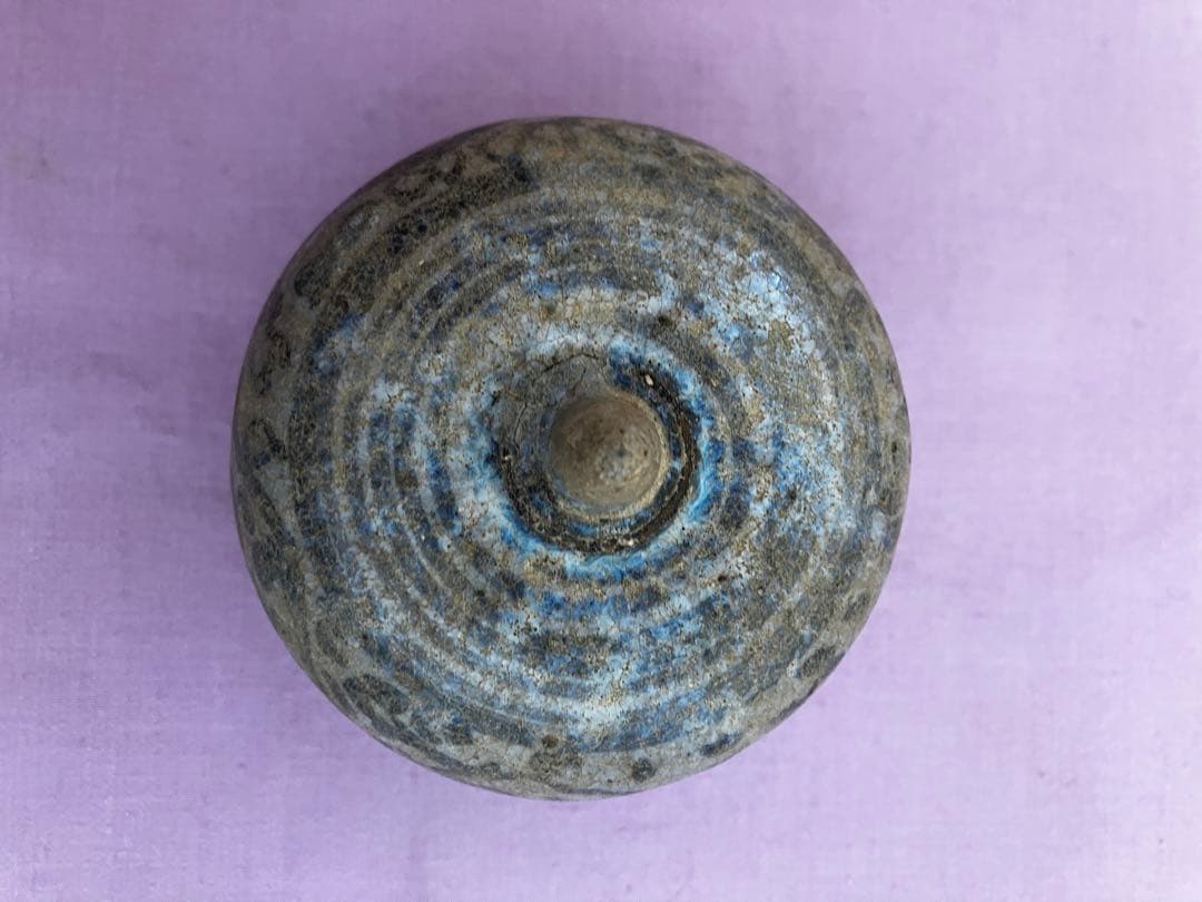 唐津立鶴御紋茶碗・香合