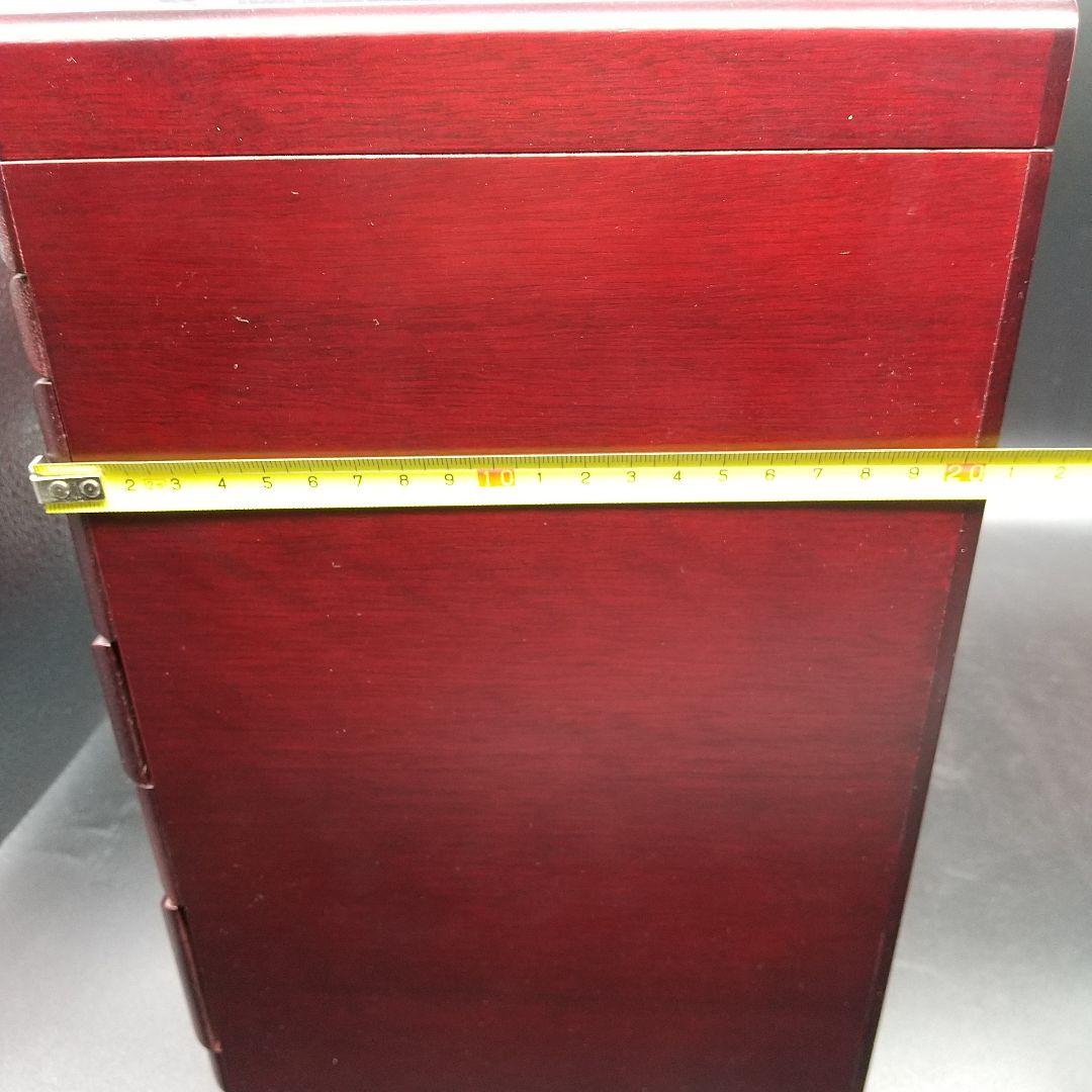 木製 ジュエリーケース 宝石箱 7引き出し アクセサリーボックス