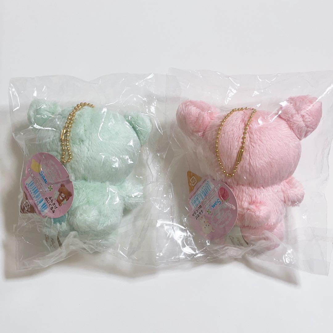 コリラックマ チャイロイコグマ ぶらさげぬいぐるみ