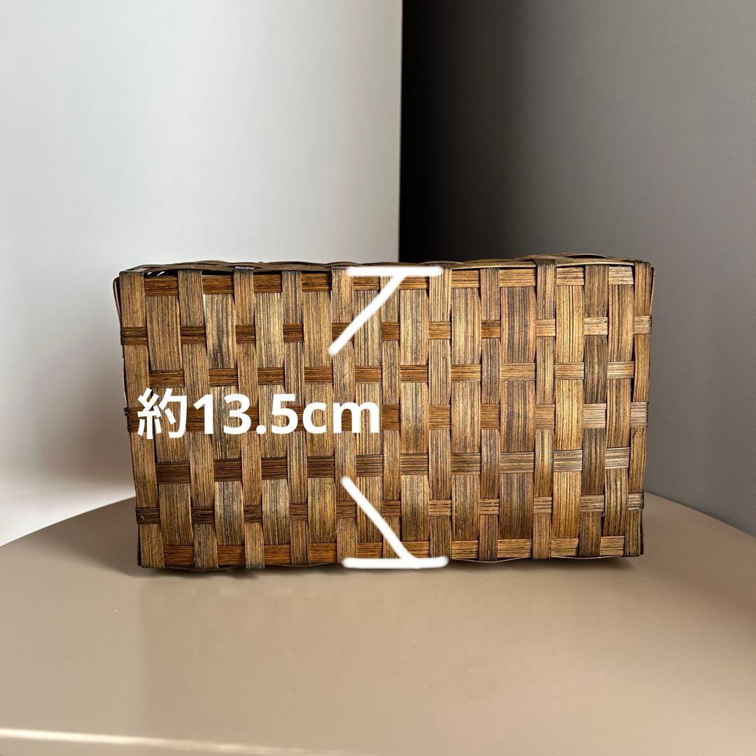 バッグ かご カゴ バスケット レトロ ビンテージ アンティーク 収納 昭和