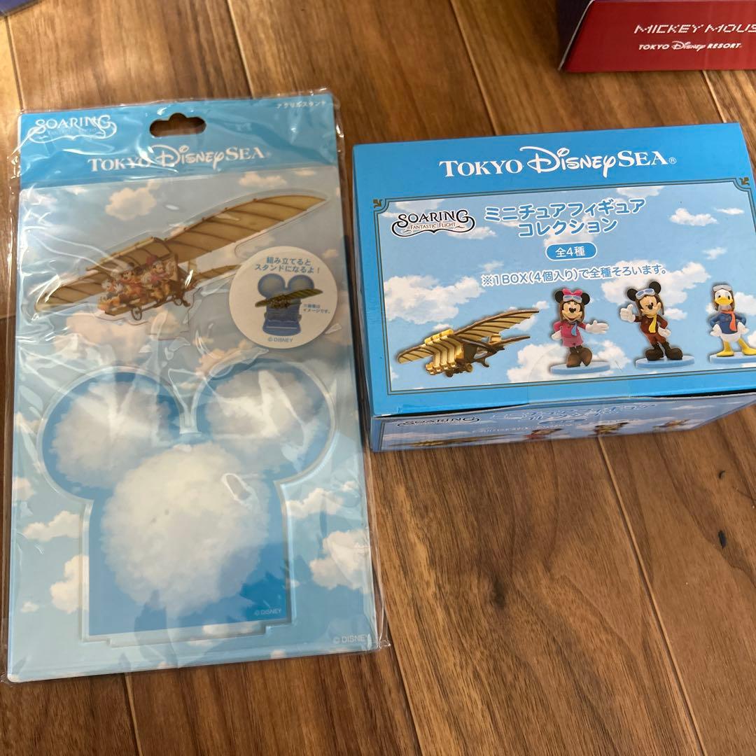 東京ディズニーミッキーリュックとフィギュアセット
