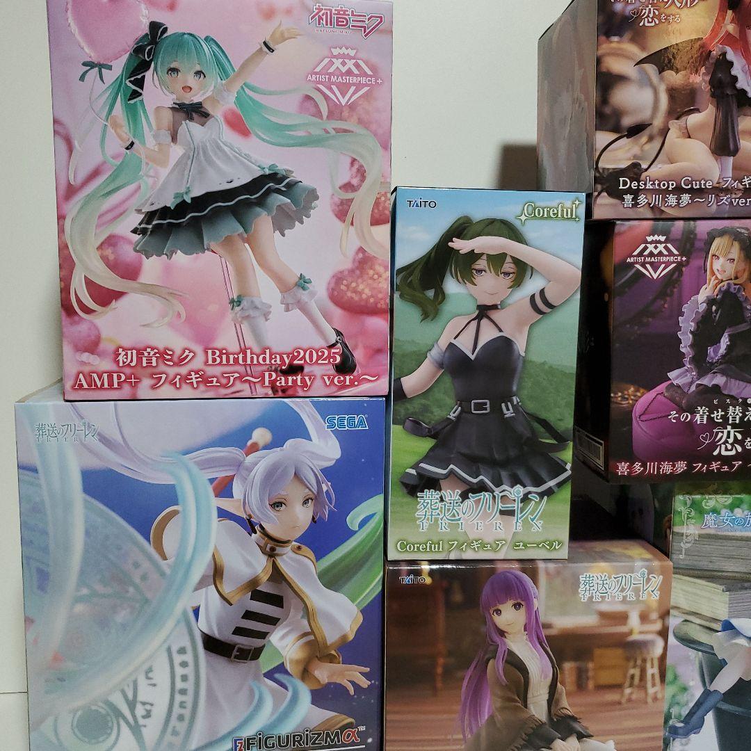 美少女プライズフィギュア 9点セット 初音ミク 着せ恋 フリーレン イレイナ