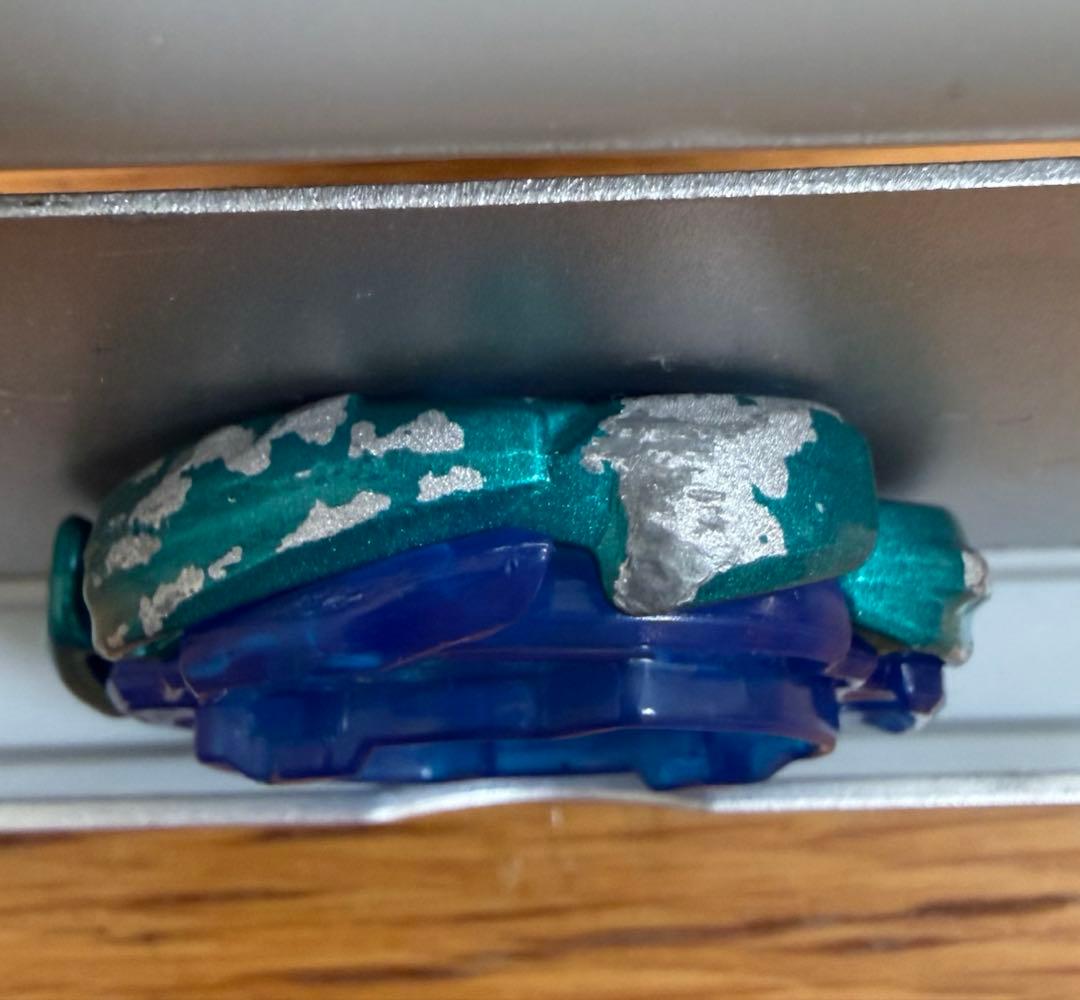 ベイブレードX エアロペガサス3-70A ダブルメタルコート ブルー×グリーン