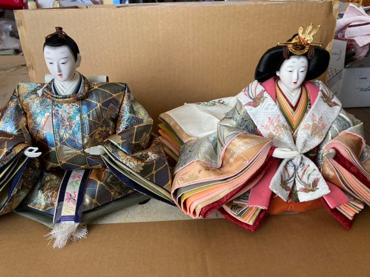 最終値下げ！！お雛様　黒塗り　七段飾り　京雛