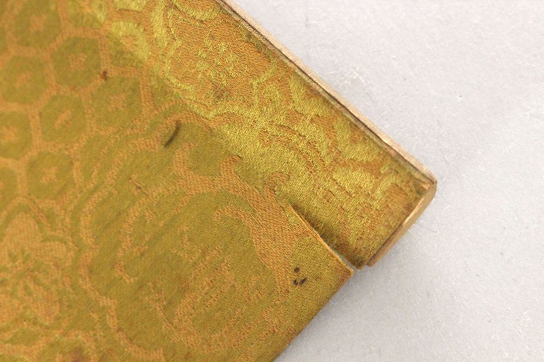 No5744掛軸　越後国長岡市山田町稲荷社印　二字書　紙本　神道　護符　送料無料