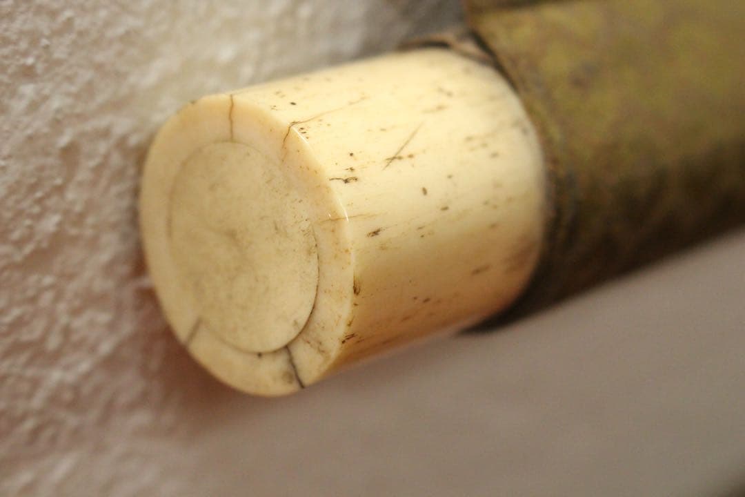 No5744掛軸　越後国長岡市山田町稲荷社印　二字書　紙本　神道　護符　送料無料