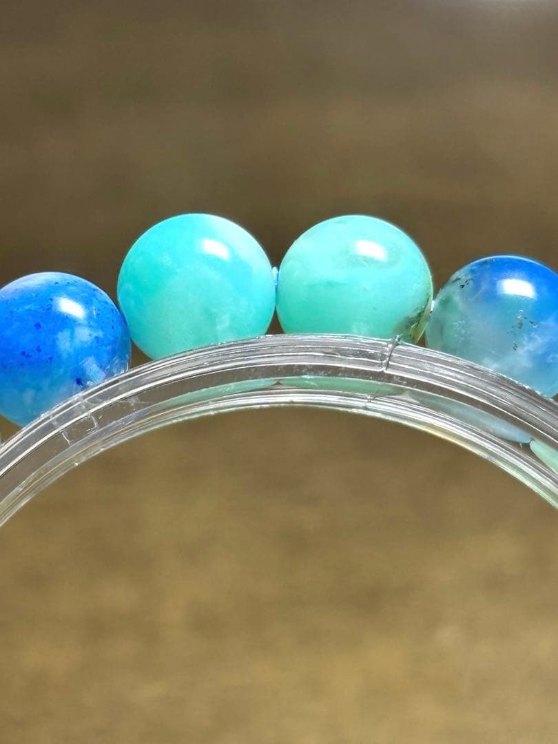 【新入荷】　希少　グラノブラスチック　ブレス 9.3㎜（新品未使用）レアストーン