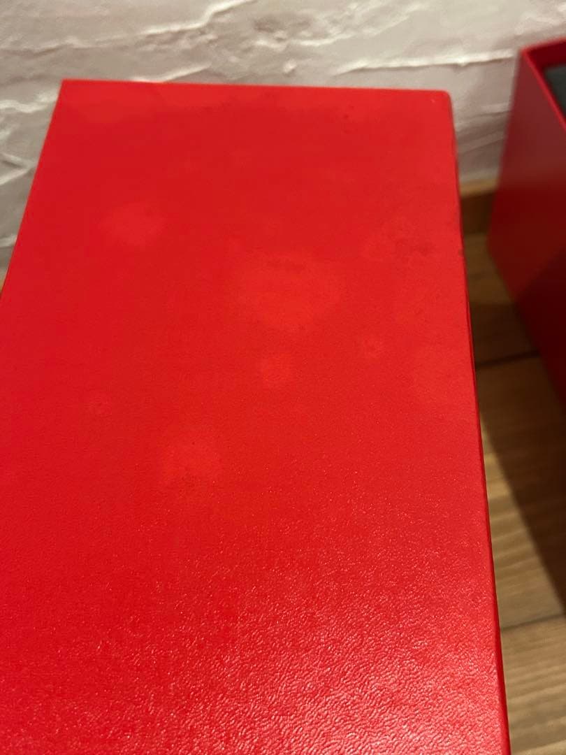 Baccarat バカラ アイ ベース スクウェア L 30cmレッド