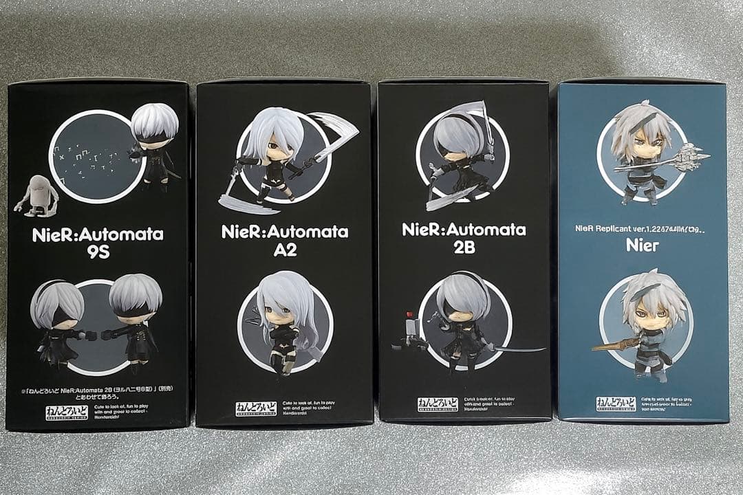 NieR:Automata 2B 9S A2 +ニーア 4体セット ねんどろいど