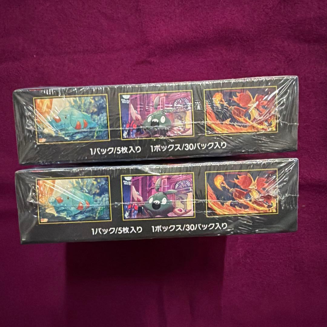 ポケモンカードニンジャスピナ シュリンク付き2BOXセット