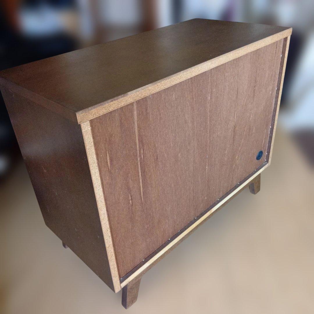 木製リビングボード 　引出3段　引戸　日本製