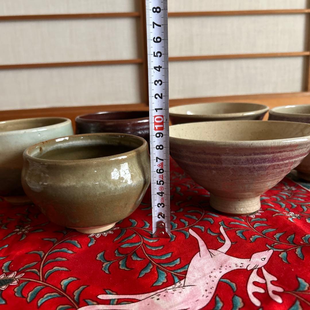 陶器　抹茶茶碗　茶碗　小鉢 6点