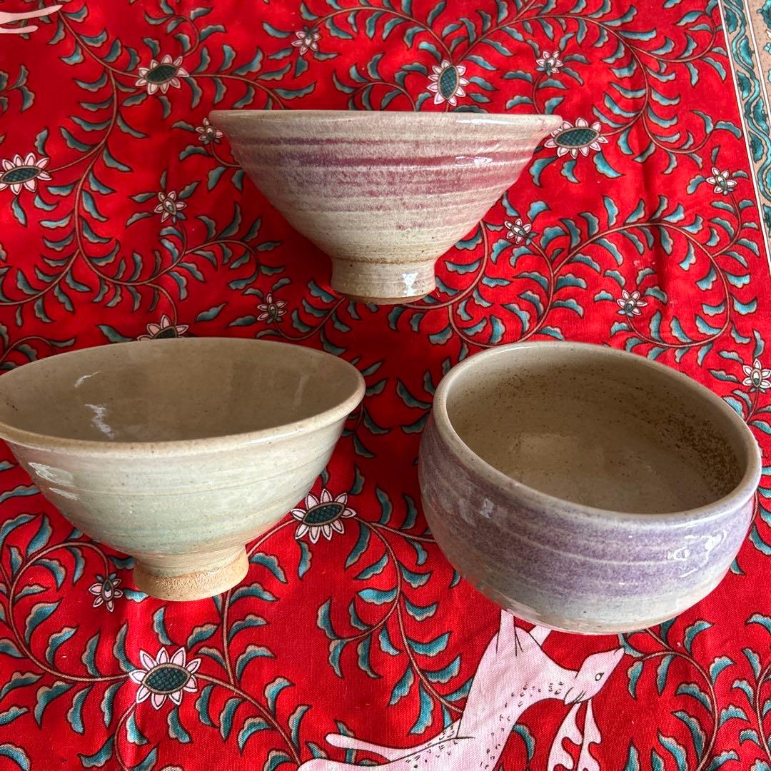 陶器　抹茶茶碗　茶碗　小鉢 6点