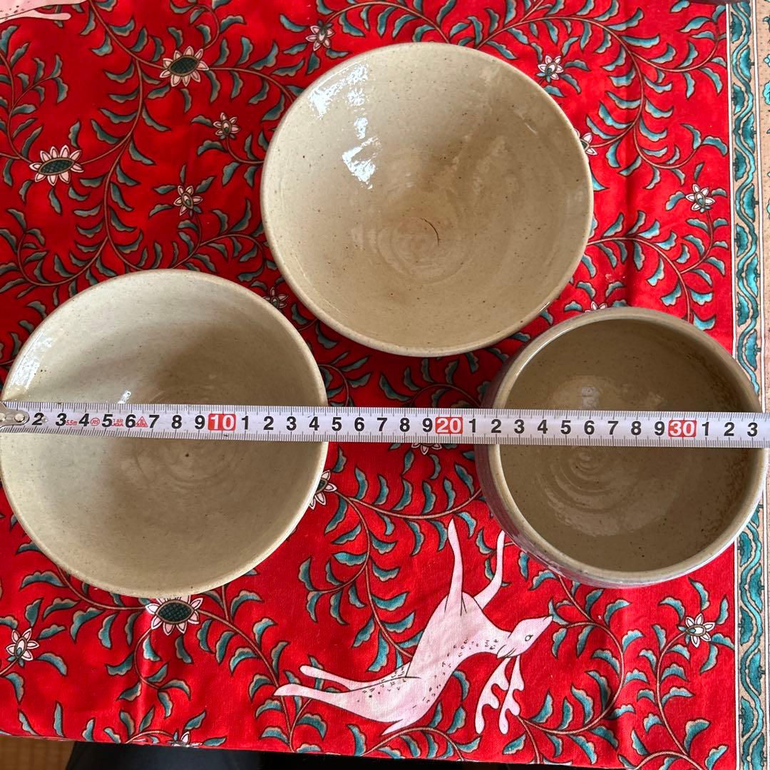 陶器　抹茶茶碗　茶碗　小鉢 6点