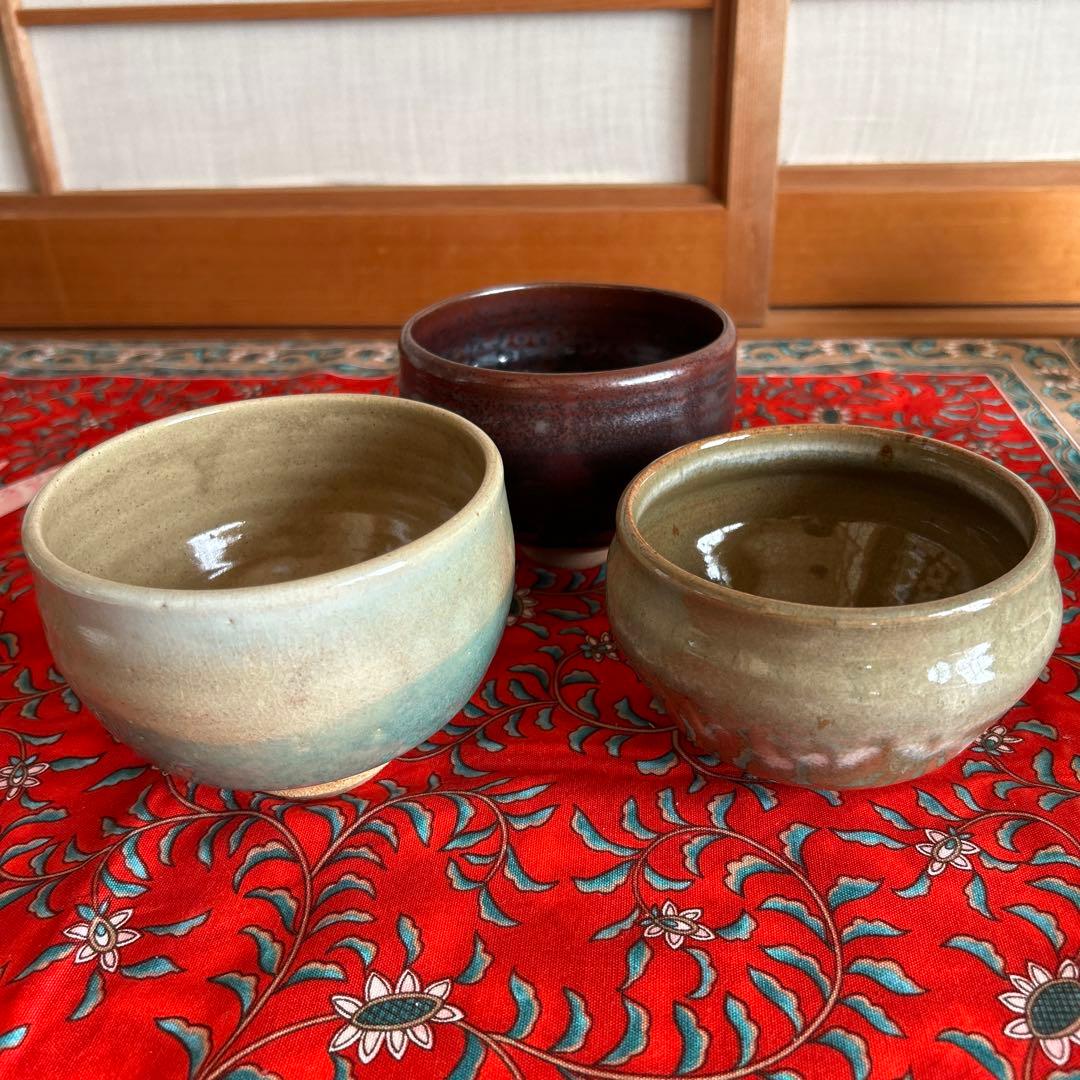 陶器　抹茶茶碗　茶碗　小鉢 6点