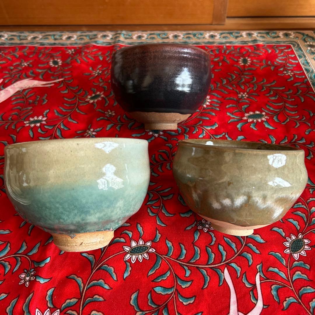 陶器　抹茶茶碗　茶碗　小鉢 6点