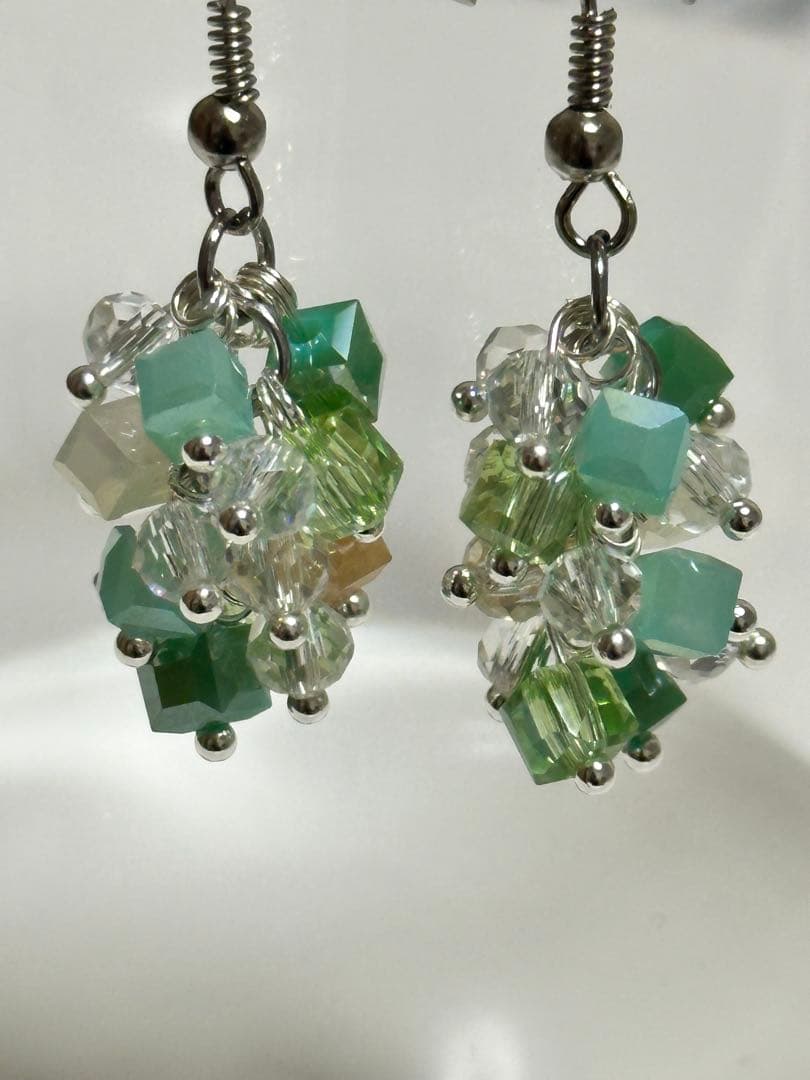 専用ガラスビーズピアスハンドメイド