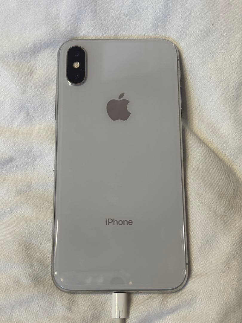 Apple iPhone X シルバー 本体 値下げ