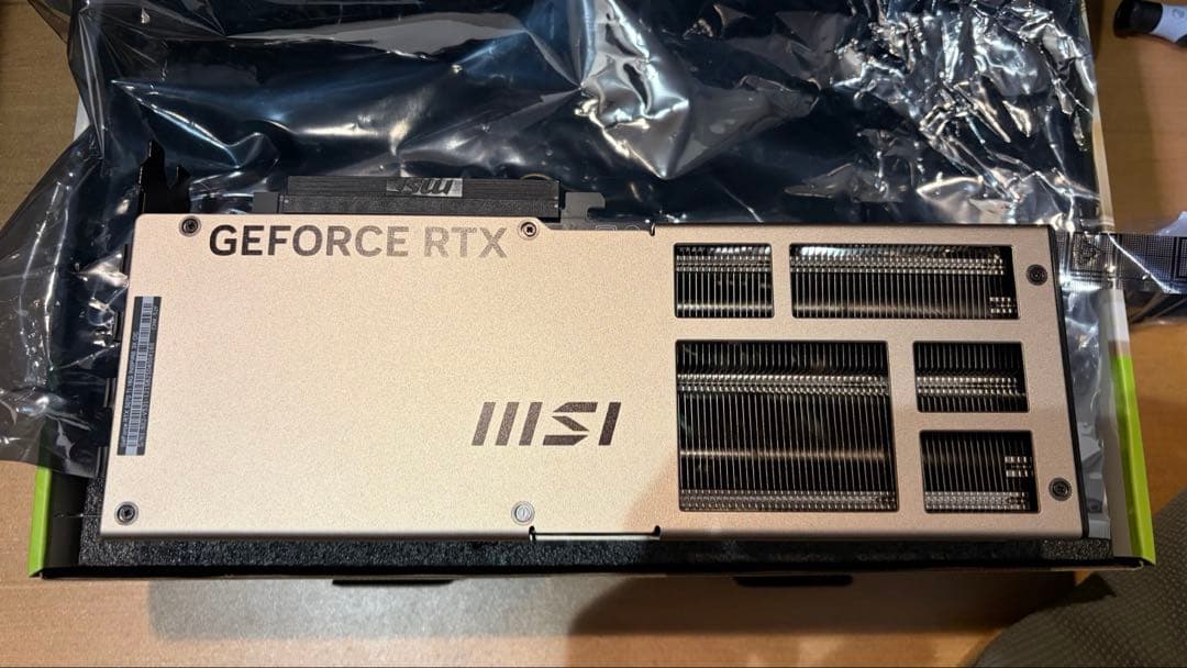 保証期間内 MSI GeForce RTX 5070 Ti 16GB