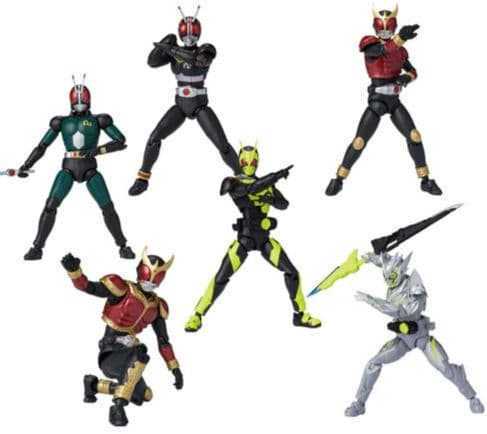 【新品】SO-DO 掌動XX 仮面ライダー01　全7種コンプリートセット