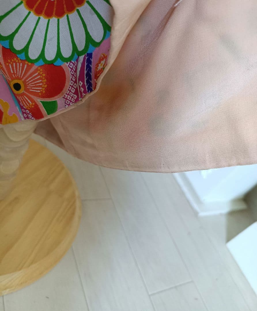 アンティークピンクの着物単品