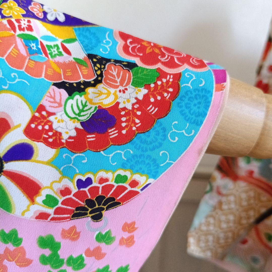 アンティークピンクの着物単品