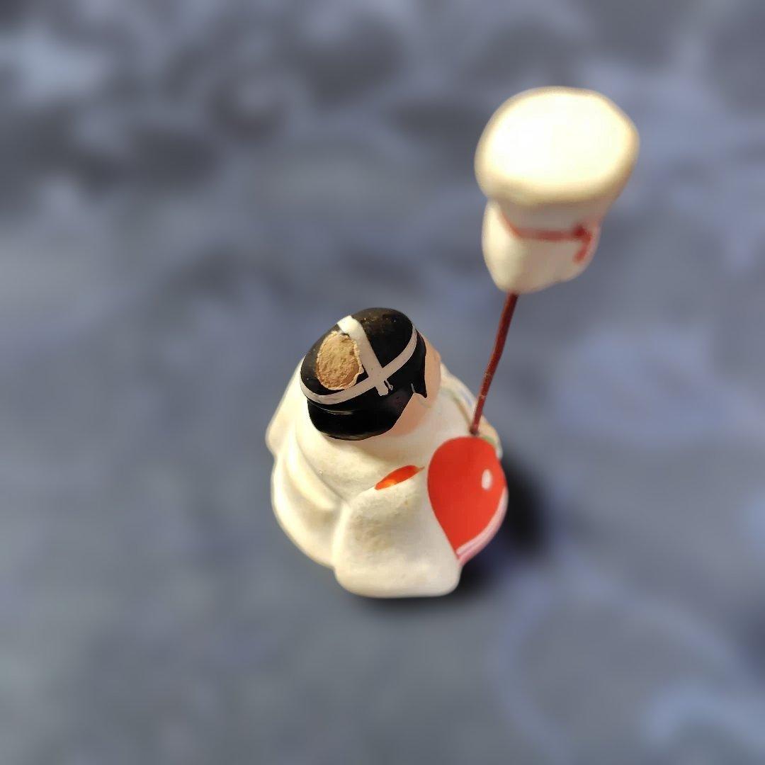 【古い】ミニチュア雛人形セット( 土人形)