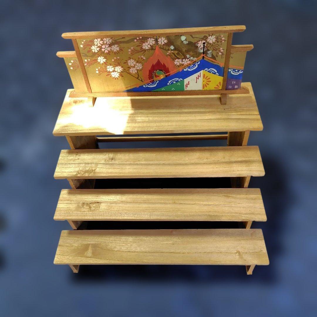 【古い】ミニチュア雛人形セット( 土人形)