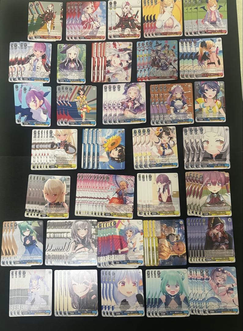 ヴァイスシュヴァルツ　ホロライブ まとめ売り　C UC R RR RRR PR